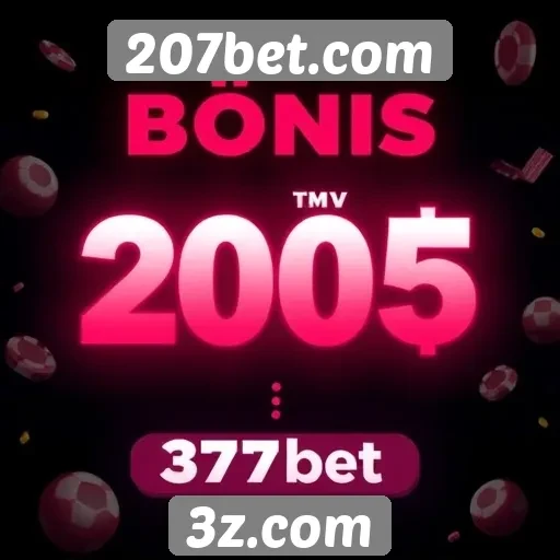 Como funciona o sistema de bônus do 207bet